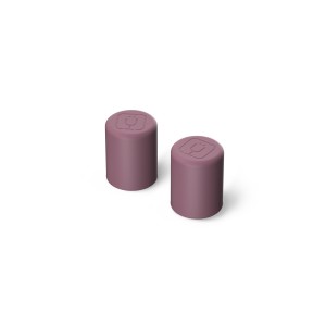 Bru Mate Magnetic Straw Cover 2-Pack Rose Grey Brown | UAE_BRU54845