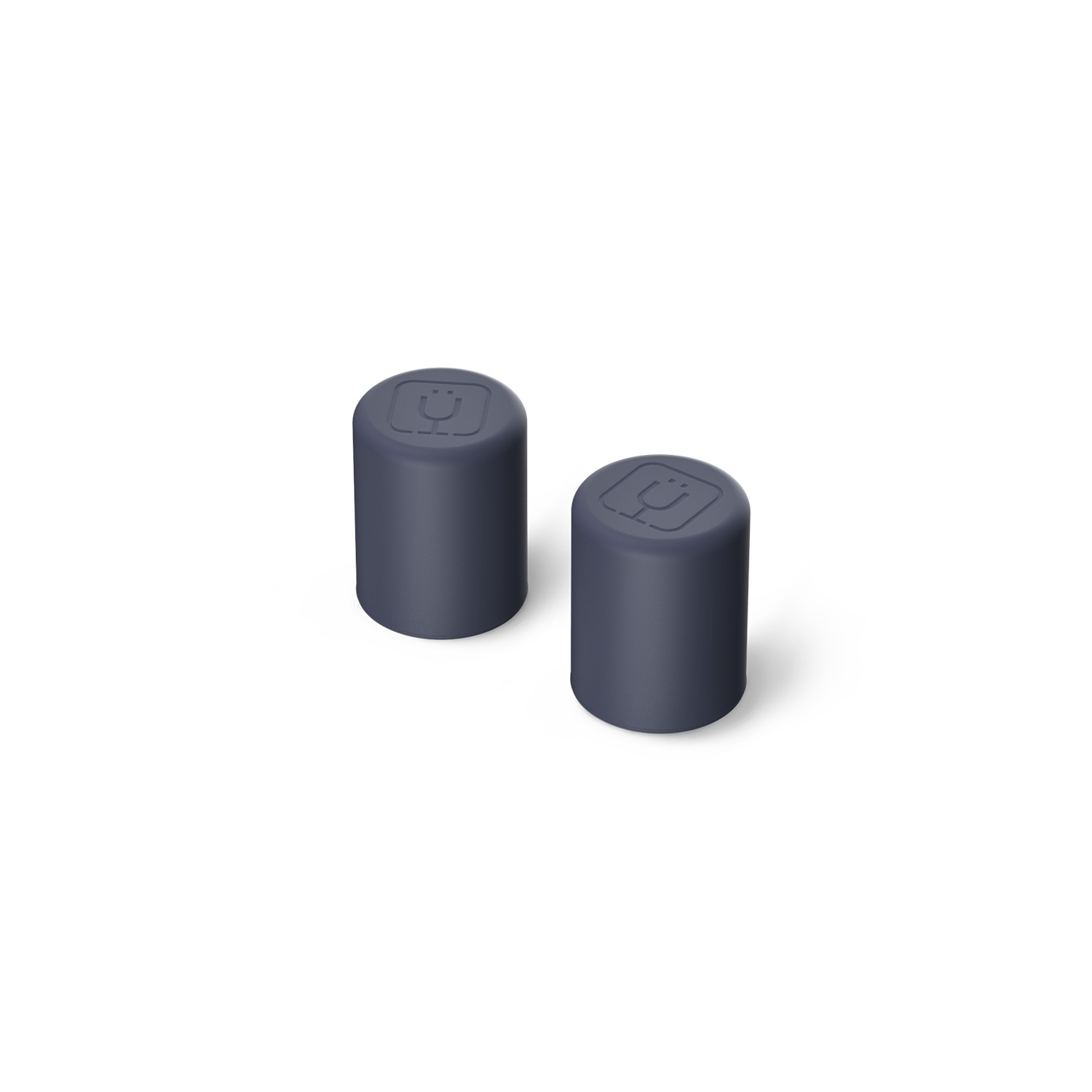 Bru Mate Magnetic Straw Cover 2-Pack Deep Grey Blue | UAE_BRU29840